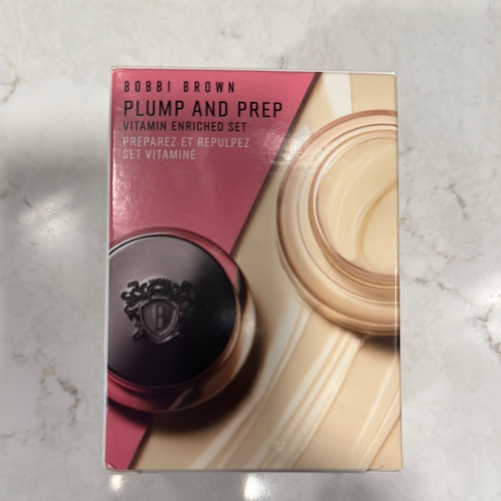 Bobbi Brown Plump & Prep Primer Set for a Flawless Base NIB